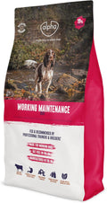 Alpha Adult Alpha Working Maintenance Dry Dog Food | Complete Nutrition for Older, Overweight or Less Active Dogs | British Beef, 15kg