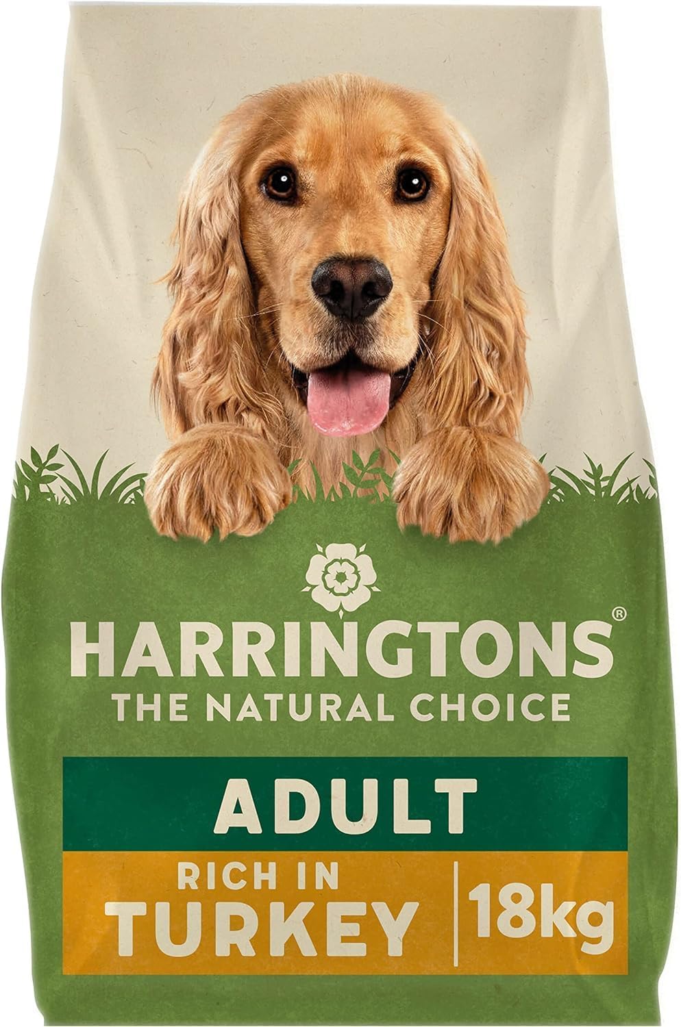 Harringtons Complete Dry Adult Dog Food Turkey & Veg 18 kg - Made with All Natural Ingredients