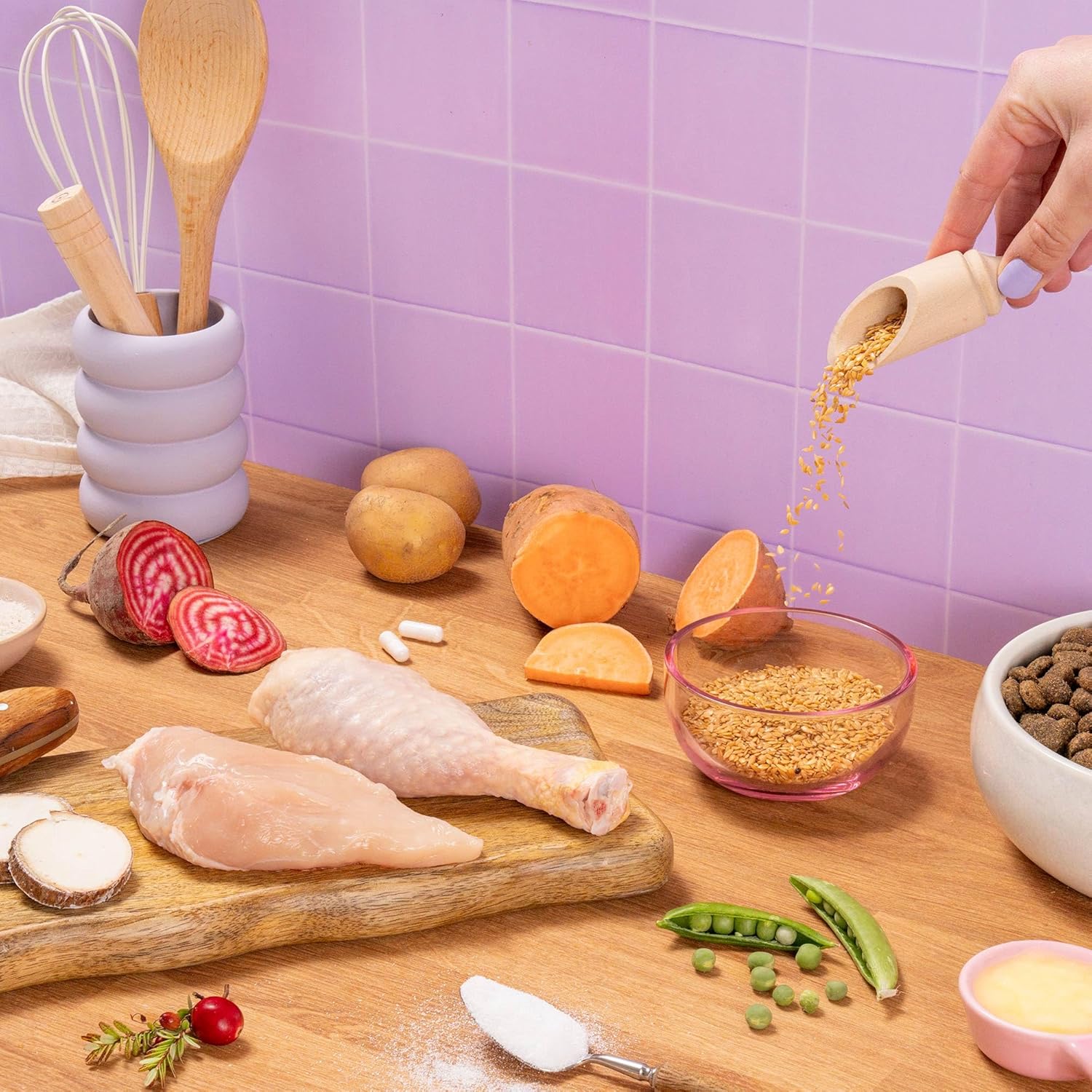 Pooch & Mutt - Slim & Slender, Complete Dry Dog Food (Grain Free), Chicken and Sweet Potato, 2kg