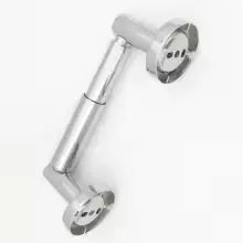 Wall Mounted Toilet Roll Holder Bar Tissue Paper Stand Bathroom Storage Chrome