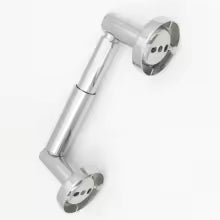 Wall Mounted Toilet Roll Holder Bar Tissue Paper Stand Bathroom Storage Chrome